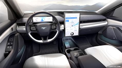 ford mustang electric suv interior